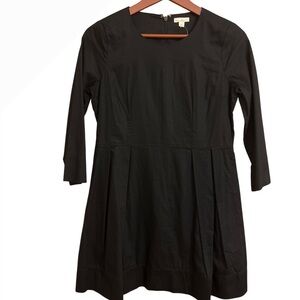 NWT GAP Designed & Crafted 3/4 Sleeve Classy Black Dress - Size 4 Petite PTP